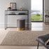 Waschbarer Shaggy | Ideal auch als Badematte | Wohnzimmer Badezimmer Küche Flur Läufer | Beige